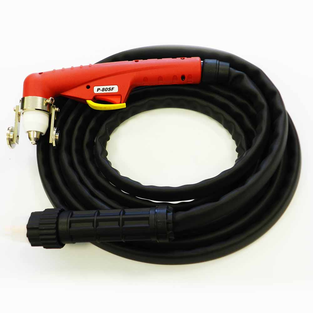 Плазменный резак Р-80 для ручной резки, длина кабеля 9 м, разъем подключения центр. адаптер